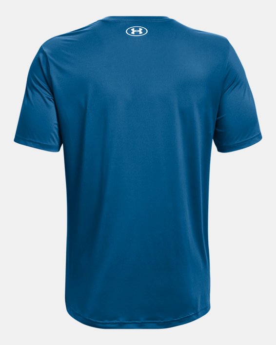 Men's UA RUSH™ Energy Short Sleeve, Blue, pdpMainDesktop image number 5